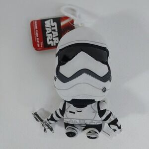NWT Disney Star Wars Talking Stormtrooper 6" Plush Clip On‎ Underground Toys